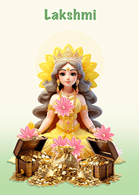 Lakshmi, rich in wealth