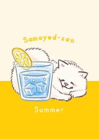 Summer Samoyed-san Theme