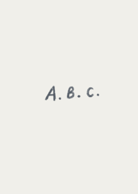 A.B.C. beige*