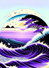 紫色浮世繪-山海櫻 C9bg4