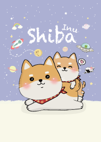 Shiba Inu. (Purple)
