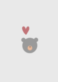 BEAR / SIMPLE / GRAY