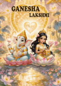 Ganesha Lakshmi wealth, success!