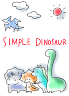 Simple Dinosaur Line Theme Line Store