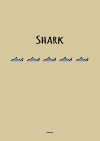 สีเบจ น้ำเงิน : Shark
