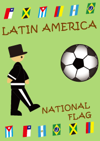 Latin America national flag