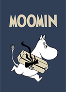Moomin　簡約午夜藍
