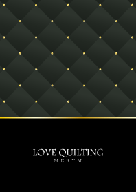 LOVE QUILTING -chic olive black- 4