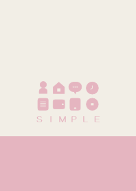 SIMPLE(beige pink)V.672