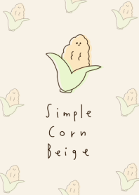 simple corn beige.