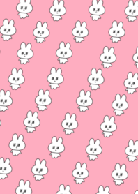 many rabbits (pink)