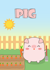 So Cute Fat Pig Theme
