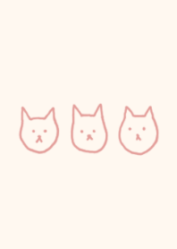 ゆるーい ねこ / ぴんく