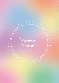 Rainbow theme +*