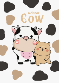 MY COW WITH BEAR :-)