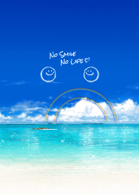 運気アップ♥No Smile No Life in the sea