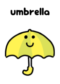 Cute umbrella Theme
