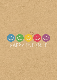 HAPPY FIVE SMILE -CROWN KRAFT 6-