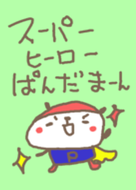 Cute Panda hero !!