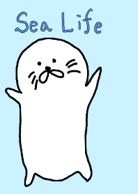 cute seal(white)