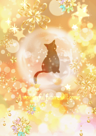 最強開運！煌めく月と猫と宇宙・12