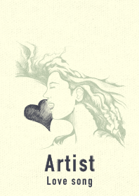 Artist 愛の歌 抹茶色