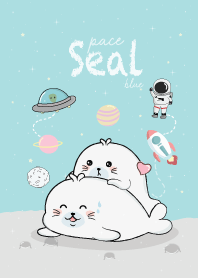 Seal On Space blue.