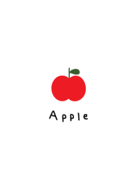 White and apple..