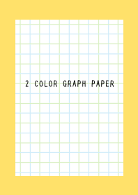 2 COLOR GRAPH PAPER-BLUE&GREEN-YELLOW