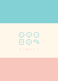 SIMPLE(pink green)V.375