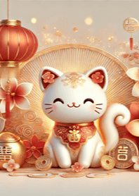 Wealth and Fortune (Lucky Cat) 001