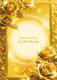 Bring good luck Golden Roses 12*
