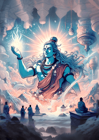 Lord Shiva removes dangers / enemies 16