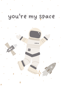 you're my space white