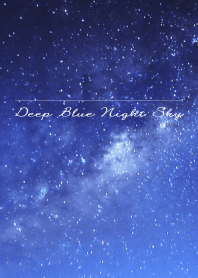 Deep Blue Night Sky from Japan