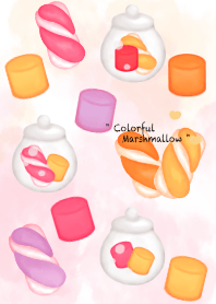 Sweet colorful marshmallow 3