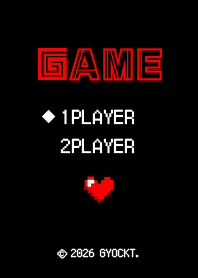GAME2. -GAME OVER RED-
