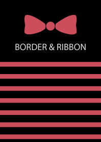 BORDER & RIBBON -Pink Ribbon 17-