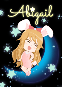 Abigail - Bunny girl on Blue Moon