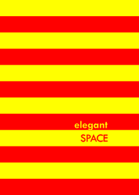 elegant SPACE <RED/LEMON>