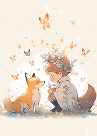 童話小王子 & 小狐狸❤