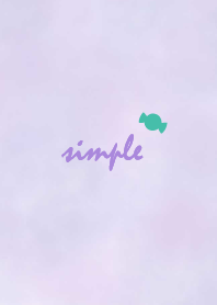 Candy watercolor'Purple'