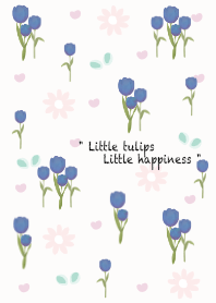 Deep blue tulips 2