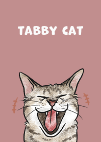 tabbycat4 / pale pink