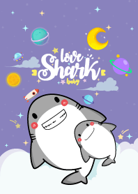 ฉลาม เบบี๋ สีม่วง