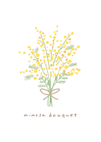 mimosa bouquet