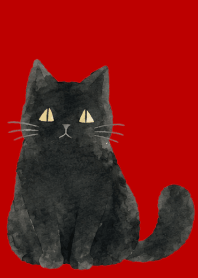 A unique cat02 red & beige
