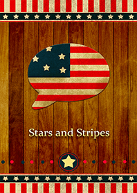 Retro Stars and Stripes.