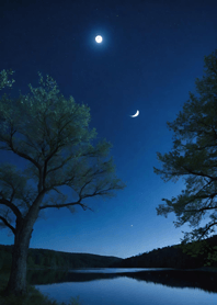 Bright Moon and Dawn 7b8E06