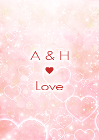 A & H Love Heart name theme